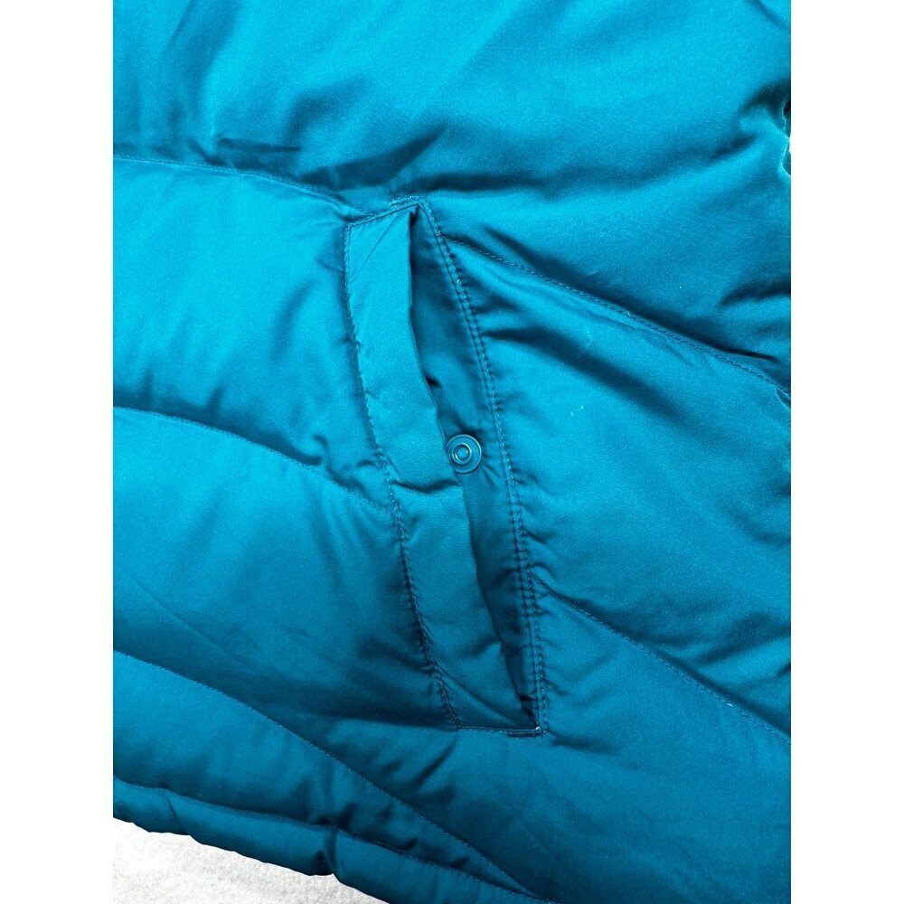 Lands' End Down Puffer Vest Womens Size Large 14-16 Zip Front - Picture 4 of 11